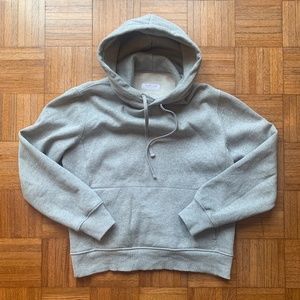 Men's Everlane Light Grey Gray Pullover Hoodie Sweatshirt, M